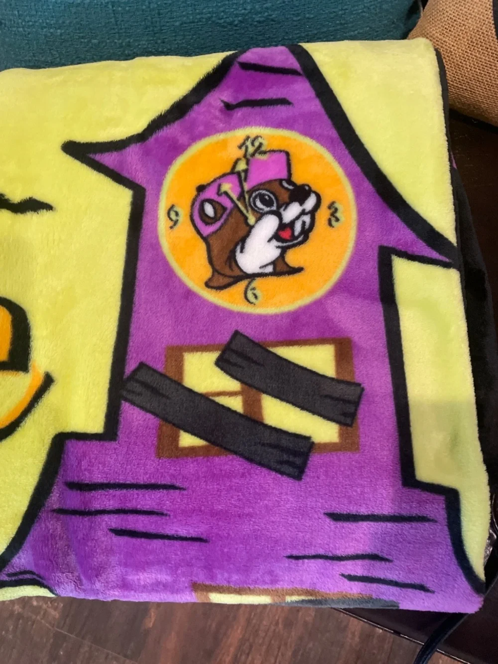 Buc-ees Halloween Throw Blanket